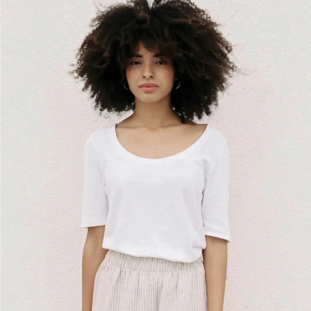Harly Jae Pointelle Tee XL - Picture 1 of 7